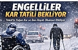 TSD Tokat Şube Başkanı Ali Aras’tan Sert Tepki: "Engelliler Kar Altında Göz Ardı Edildi!"