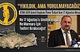 Yıkıldık ama Yorulmayacağız: 17 Ağustos’un Yıldönümünde ATAKDER’den Anlamlı Mesaj