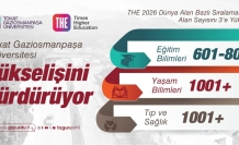 TOGÜ’ye Dünya Çapında Tescil: 2026 THE Alan Bazlı Sıralamasında Büyük Başarı