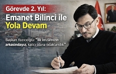Başkan Yazıcıoğlu’ndan 2. Yıl Mesajı: “Sadece Hizmet Ettik, Canla Başla Devam Ediyoruz”