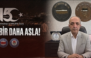 Memur-Sen Tokat İl Temsilcisi Şaban Ceylan: "Milletin...