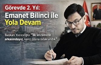 Başkan Yazıcıoğlu’ndan 2. Yıl Mesajı: “Sadece Hizmet Ettik, Canla Başla Devam Ediyoruz”