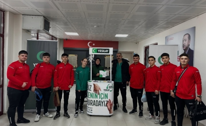 Tokat’ta Dev Şampiyonada Yeşilay’dan Anlamlı Bilgilendirme