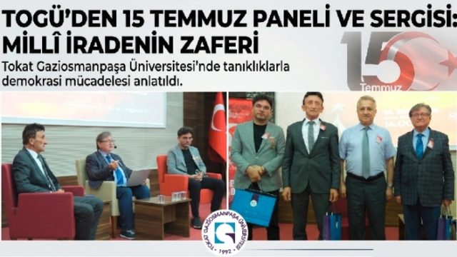 TOGÜ’de Anlamlı Anma: 15 Temmuz Paneli ve Fotoğraf Sergisi Düzenlendi