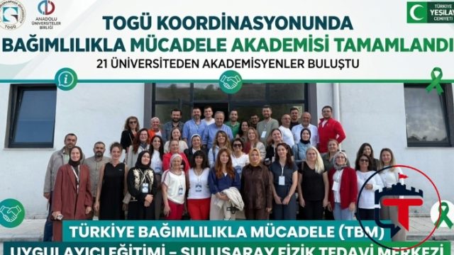 TOGÜ Koordinasyonunda Bağımlılıkla Mücadele Akademisi Tamamlandı