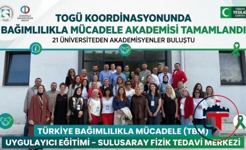 TOGÜ Koordinasyonunda Bağımlılıkla Mücadele Akademisi Tamamlandı