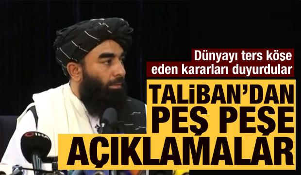 Taliban'dan dünyaya mesaj: i̇ntikam amacı gütmeyeceğiz!