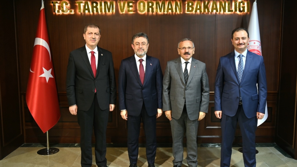 AK Parti Tokat Milletvekillerinden Tarım ve Orman Bakanı Yumaklı’ya Ziyaret